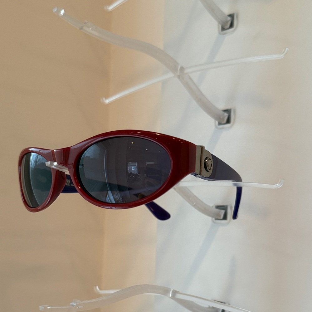 Vintage Versace Red and purple Sunglasses